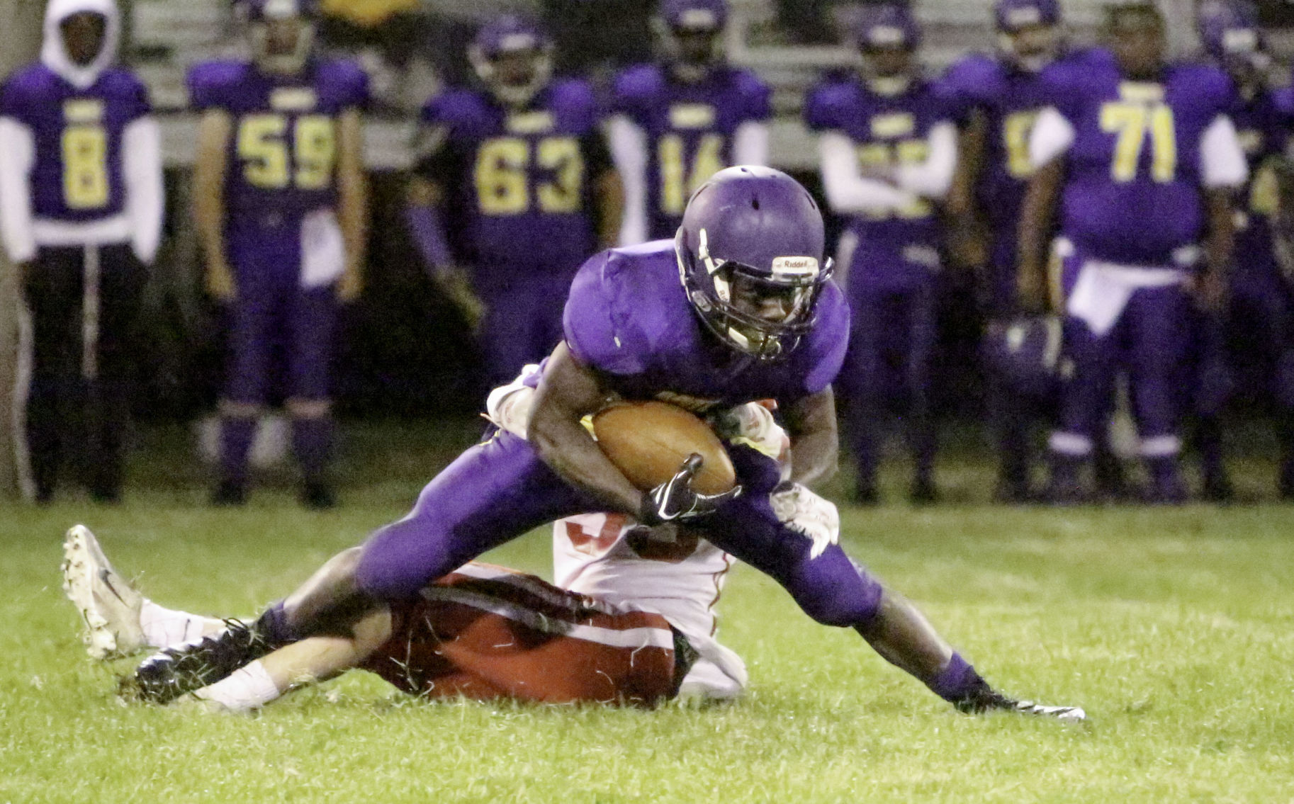 Morton at Gavit, football